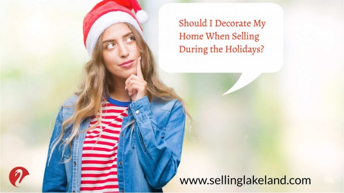 Decorating during the holidays | selling a home