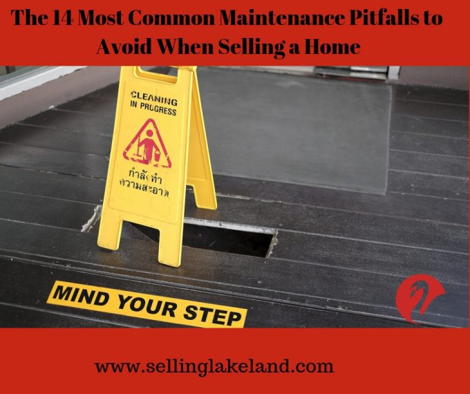 Things to correct when selling a home - avoid maintenance pitfalls